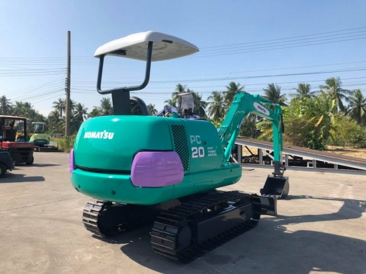 รถขุด KOMATSU PC20-7 นำเข้ามือสองญี่ปุ่น ทำสีใหม่ รถมือสองญี่ปุ่น