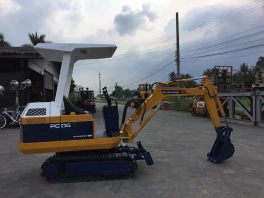 รถขุด KOMATSU PC05-5 นำเข้ามือสองญี่ปุ่น
