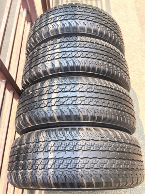 ยาง Yokohama 265 65 17 ปี16 ดอกเต็ม ไม่มีปะ เนื้อนิ่มๆ ใช้ยาว ราคาไม่แพง