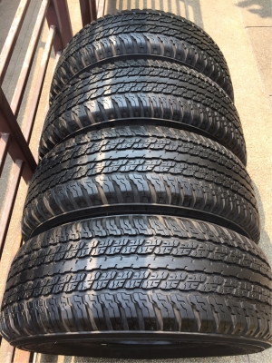 ยาง Yokohama 265 65 17 ปี16 ดอกเต็ม ไม่มีปะ เนื้อนิ่มๆ ใช้ยาว ราคาไม่แพง