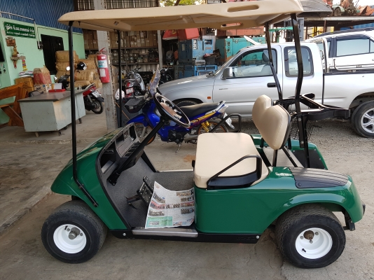 รถก๊อบ2ที่นั่ง EZ-GO เครื่องยนต์เบนซิล เก่าญี่ปุ่น มีอินวอย พร้อมใช้ รถก๊อบ2ที่นั่ง EZ-GO เครื่องยนต์เบนซิล เก่าญี่ปุ่น มีอินวอย พร้อมใช้