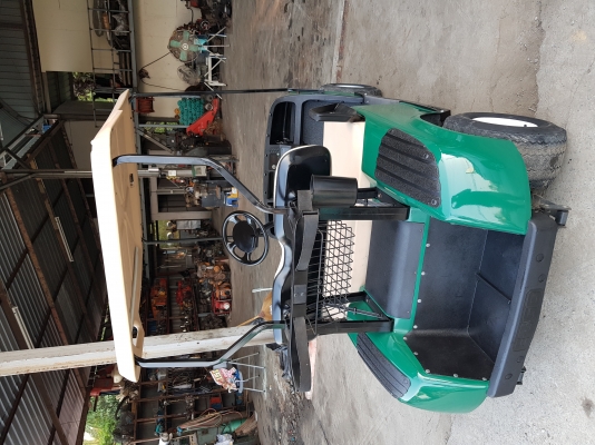 รถก๊อบ2ที่นั่ง EZ-GO เครื่องยนต์เบนซิล เก่าญี่ปุ่น มีอินวอย พร้อมใช้ รถก๊อบ2ที่นั่ง EZ-GO เครื่องยนต์เบนซิล เก่าญี่ปุ่น มีอินวอย พร้อมใช้