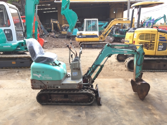 ขายรถขุดจิ๋ว เก่าญี่ปุ่น ขึ้นท้ายรถบิ๊กอัพได้ ยี่ห่อYANMAR B05 เครื่องยนต์ 1 สูบ (ดีเซล)