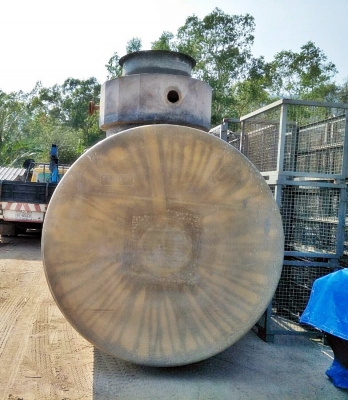 ถังเหล็ก 2 ชั้น 30,000 ลิตร