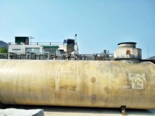 ถังเหล็ก 2 ชั้น 30,000 ลิตร