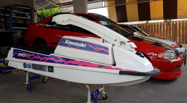 ขายเจ็ทสกียืน KAWASAKI 550SX เก่าญี่ปุ่น