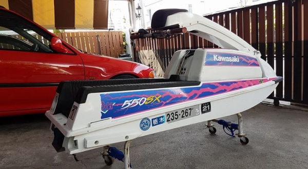 ขายเจ็ทสกียืน KAWASAKI 550SX เก่าญี่ปุ่น