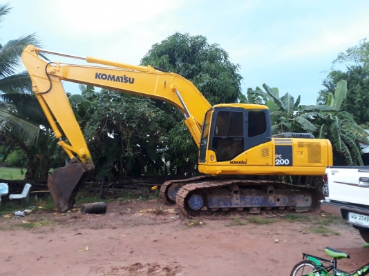 โคมัตสุ PC 200-7 ยกเครื่องมาใหม่หมดสภาพสวยพร้อมใช้พร้อมโอนราคา 1,350,000 รถอยุธยา โคมัตสุ PC 200-7 ยกเครื่องมาใหม่หมดสภาพสวยพร้อมใช้พร้อมโอนราคา 1,350,000 รถอยุธยา