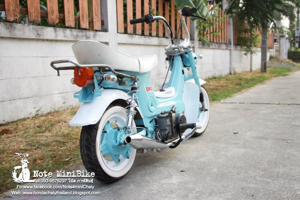 ขายด่วนชาลีแท้ๆ Honda Chaly ฟ้าอ่อนๆน่ารักๆ -ราคา 18,900 บาท -ระบบไฟครบ ไฟหน้า-หลัง สูงตํ่า ไฟเบรค ไ