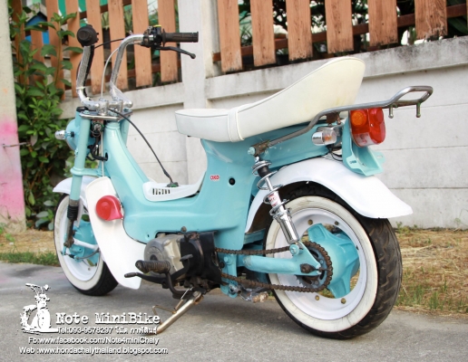 ขายด่วนชาลีแท้ๆ Honda Chaly ฟ้าอ่อนๆน่ารักๆ -ราคา 18,900 บาท -ระบบไฟครบ ไฟหน้า-หลัง สูงตํ่า ไฟเบรค ไ