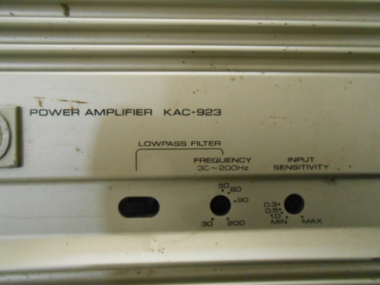 ขาย แอมป์ Kenwood KAC-923 1ในตำนานของเคนวูด ขาย แอมป์ Kenwood KAC-923 1ในตำนานของเคนวูด