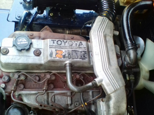 ขายรถยกโฟร์คลิฟท์ยี่ห้อ TOYOTA5FD25 ดีเซล เสาสูง 4 เมตร