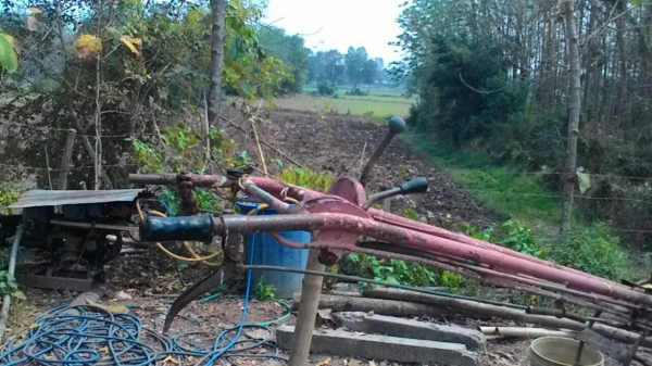 โครงรถไถเดินตาม