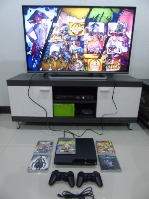 เกมส์เพลย์3 Play Station III 120 GB รุ่น CECH-2002A สภาพใหม่ อุปกรณ์ครบ 2 จอยส์ เล่นได้ปกติ แถมแผ่นเ เกมส์เพลย์3 Play Station III 120 GB รุ่น CECH-2002A สภาพใหม่ อุปกรณ์ครบ 2 จอยส์ เล่นได้ปกติ แถมแผ่นเ