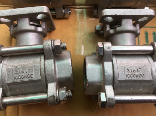 ขาย...เหมาวาลว์สแตนเลส เกรด316 ขนาด1นิ้ว