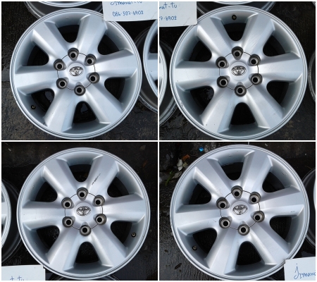 แม็กRanger 18 / BT50 Pro -Pajero New Triton 17/Corolado16/Fortuner17/ All New D-Max  16 1.9 ขอบ 17 สภาพเดิมๆ