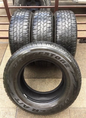 ยาง Bridgestone 265 65 17 กลางปี16 ดอกเต็ม ใช้ยาว ราคาไม่แพง