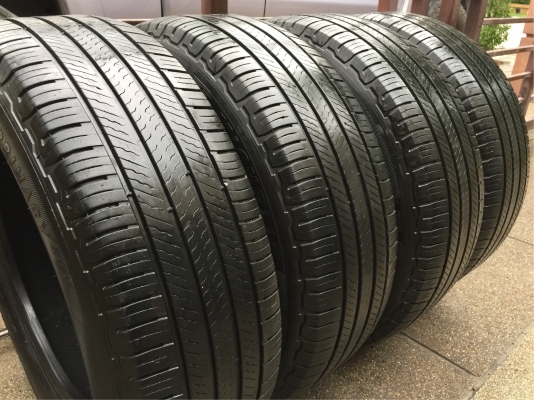 ยาง Michelin 225 65 17 ปี17 ดอกเต็ม เนื้อนิ่มๆใช้ยาว ราคาไม่แพง