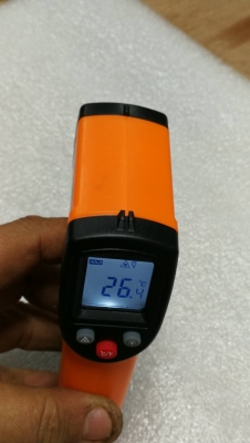 450 บ.ส่งถึงบ้านฟรีโทร 083-2000058 LINE ID: line832923 ปืนวัดอุณหภูมิด้วยลำแสงแบบไม่สัมผัส 0 - 380 c