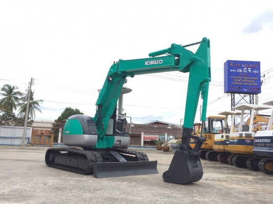 รถขุด Kobelco SK50UR มือสอง นำเข้าจากญี่ปุ่น ทำสีใหม่ พร้อมใช้งาน
