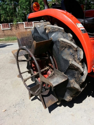 ล้อเหล็กกันจม นาหล่มได้ผลแน่นอน ของใหม่มือหนึ่่งจากโรงงาน