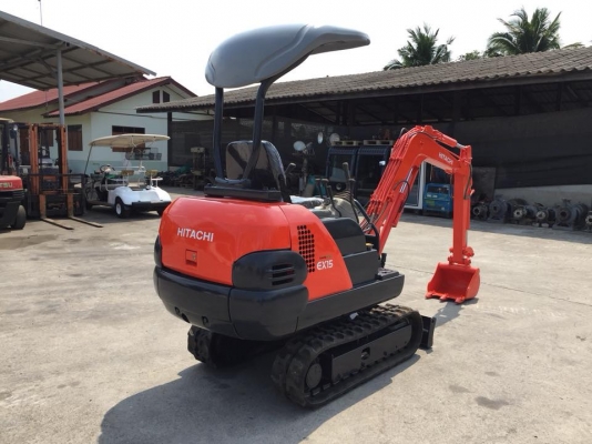 รถขุดเล็ก HITACHI EX15-2 นำเข้ามือสองญี่ปุ่น