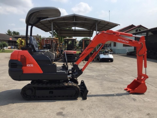 รถขุดเล็ก HITACHI EX15-2 นำเข้ามือสองญี่ปุ่น