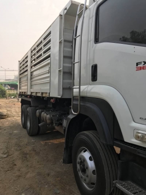 ขาย ISUZU 360 พ่วงแม่ลูก กระบะเหล็กสามมิตร  รถปี 57