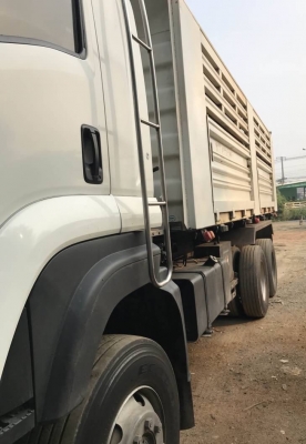 ขาย ISUZU 360 พ่วงแม่ลูก กระบะเหล็กสามมิตร  รถปี 57