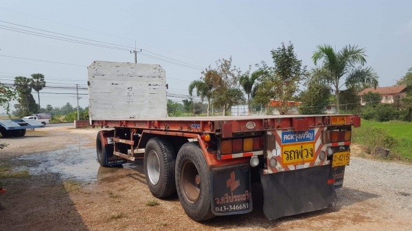 ขาย ลูกพ่วงพื้นเรียบสามเพลา ปี 50 สภาพสวยพร้อมใช้งาน เอกสารพร้อมโอน สนใจติดต่อเรา ดำสุโขทัย โทร 089-7087998,081-7855503 หรือเยี่ยมชมเว็บไซต์ได้ที่ www.dum-sukhothai.com เรายินดีให้บริการค่ะ ขาย ลูกพ่วงพื้นเรียบสามเพลา ปี 50 สภาพสวยพร้อมใช้งาน เอกสารพร้อมโอน สนใจติดต่อเรา ดำสุโขทัย โทร 089-7087998,081-7855503 หรือเยี่ยมชมเว็บไซต์ได้ที่ www.dum-sukhothai.com เรายินดีให้บริการค่ะ