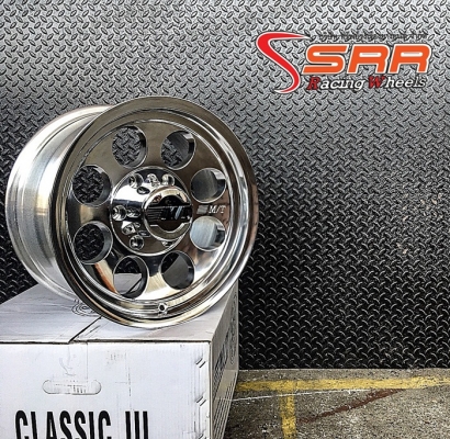 ล้อแม็กซ์ MICKEY THOMPSON CLASSIC III ขอบ16 นิ้วสีโครเมี่ยมทั้งวง