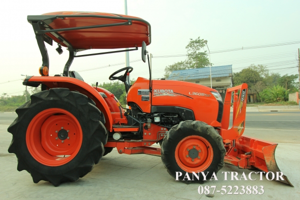รถเข้าใหม่#ปัญญาแทรคเตอร์..จัดมาให้ครับ ด่วน 365,000 บาท.คูโบต้าL3608SP ปี58 ใบมีดคานล่างพร้อมผาน6X22 สีเดิมๆ.สภาพพร้อมใช้