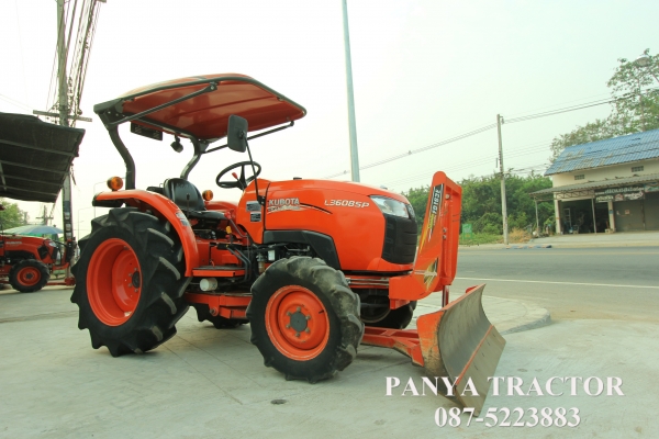 รถเข้าใหม่#ปัญญาแทรคเตอร์..จัดมาให้ครับ ด่วน 365,000 บาท.คูโบต้าL3608SP ปี58 ใบมีดคานล่างพร้อมผาน6X22 สีเดิมๆ.สภาพพร้อมใช้
