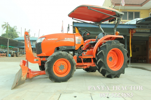รถเข้าใหม่#ปัญญาแทรคเตอร์..จัดมาให้ครับ ด่วน 365,000 บาท.คูโบต้าL3608SP ปี58 ใบมีดคานล่างพร้อมผาน6X22 สีเดิมๆ.สภาพพร้อมใช้
