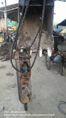 สินค้าเก่านอก หัวกระแทก BREAKERสำหรับรถขุดไซค์PC20 ,PC25 ,PC30, PC35 /สลัก 35 มิล /(ทดสอบแล้วใช้งานได้จริง) ราคา 60,000 บาท สนใจติดต่อ 0818833166