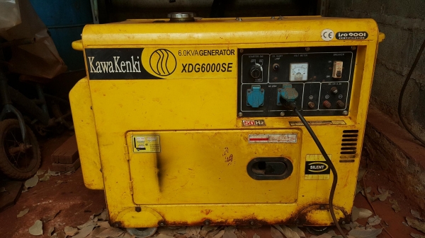 ขายเครื่องปั่นไฟ ดีเซล 6 kva