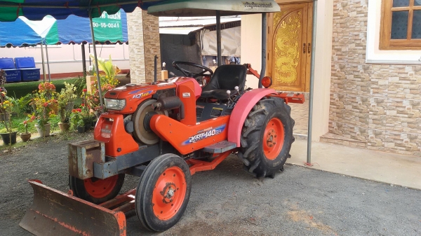 นั่งขับ KRT140 ดันหน้า ผาลหลัง ล้อเหล็ก เล่มทะเบียนพร้อม