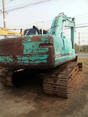 ขาย  1,190,000 KOBElCO SK200-6 YN 10 เครื่องดี ปั้มแรง เอวแน่น ไฟฟ้าครบ โซ่หน่า สภาพพร้อมใช้. เอกสารเล่มทะเบียน รถอยู่ ชัยภูมิ 090-772-3710 090-772-3708