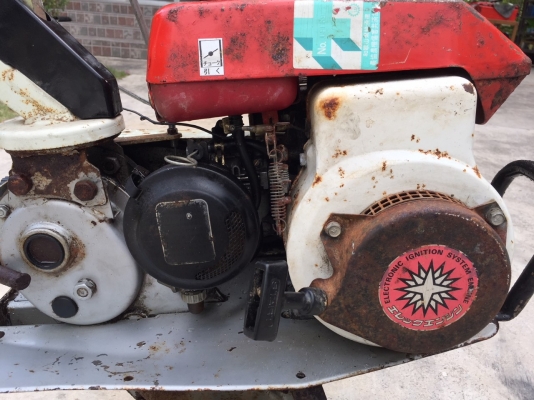 ขายเครื่องตีดินเดินตาม MITSUBISHI รุ่น MC-8 ขายเครื่องตีดินเดินตาม MITSUBISHI รุ่น MC-8