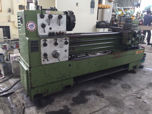 ขายเครื่องกลึง Good Way 8ฟุต รุ่น GW-1760 นิ้วมิล ในตัว เบรคไฟฟ้า 4 เพลา พร้อมใช้