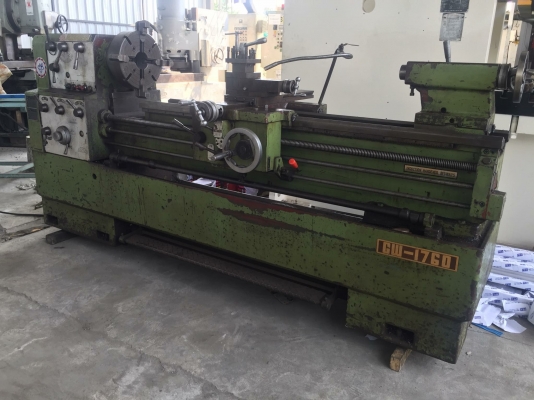 ขายเครื่องกลึง Good Way 8ฟุต รุ่น GW-1760 นิ้วมิล ในตัว เบรคไฟฟ้า 4 เพลา พร้อมใช้