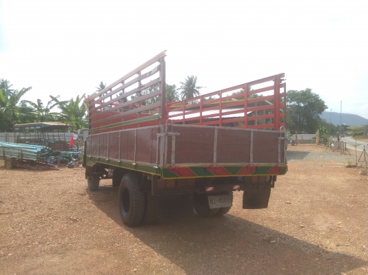 ขายรถหกล้อหัวยาวงามๆTXD145แรง กะบะพื้นเหล็กปูทับไม้เสาลูกตั้งรั้วเป็นเหล็กหมดพร้อมใช้งานวิ่งไม่ยูคาก็วิ่งอ้อยก็ดีครับยางสวยทุกเส่นคัชซีดีไม่หักไม่ดาม(สนใจซื้อส่งได้เน้นโทร081-0118032ต้น)