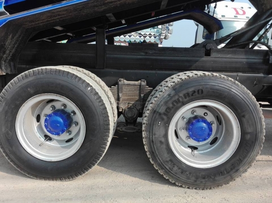 ISUZU เครื่อง 300 แรง ปี 53 กระบะดัมพ์มิเนียมแม่ลูก 2 เพลา พร้อมใช้งาน