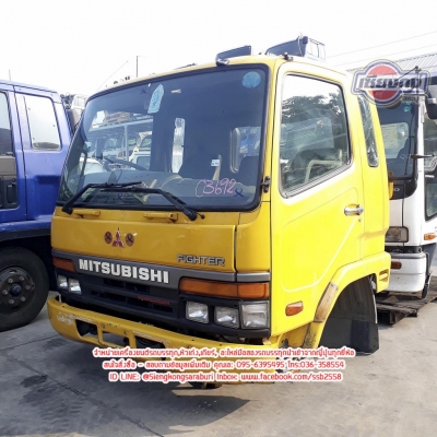 ขายหัวเก๋ง FUSO 627 ตาเหลี่ยม หัวสิบล้อ สภาพพร้อมใช้งาน