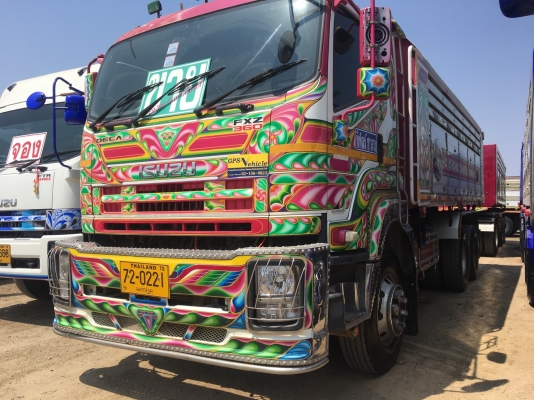 Isuzu 360 แรง ปี 53 แม่ลูกดัมพ์มิเนียมอู่สหกิจ ลูก 3 เพลาแท้ น้ำหนักบรรทุก 28.8 ตัน ทะเบียนพร้อม