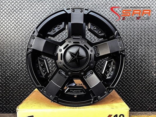 ล้อแม็กซ์ OFFROAD FUEL XD811 ขอบ18 นิ้ว สีดำด้าน