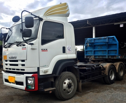10ล้อหัวลาก(ขายเฉพาะหัวลาก) ISUZU DECA360 ปี57 วิ่ง200000ก.ม