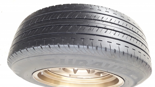 ล้อใหม่TE37 ขอบ16 6รู พร้อมยาง215/65/16 ปี15  4 ล้อ