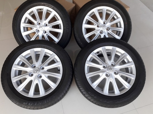 ล้อTOYOTA VIOS12ก้าน ยาง185/60/15 ปี15  4 ล้อ