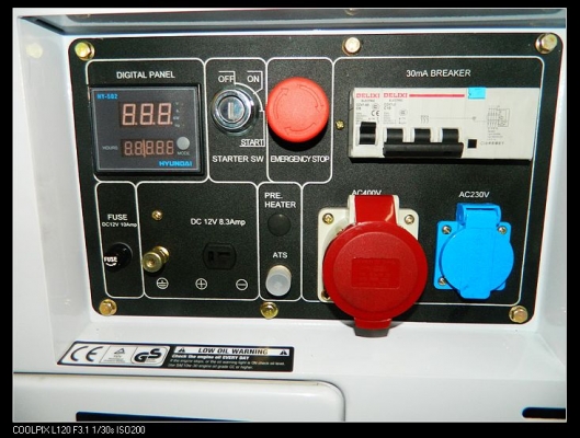 เครื่องปั่นไฟ 6.9 kva 3 เฟส มีสินค้าพร้อมส่ง รับประกัน 1ปี